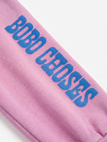 Bobo Choses Pop jogging pants pink