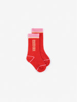 Bobo Choses red long socks
