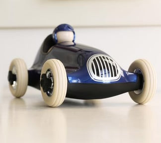 BRUNO RACING CAR METAL BLUE