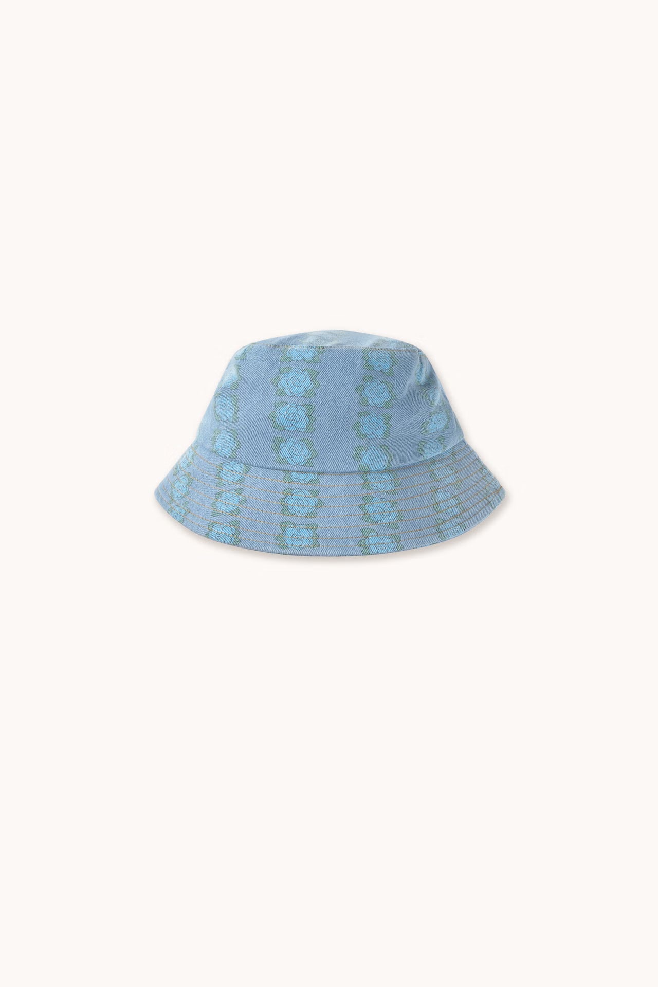 BUCKET KEPURĖ - BLUE FLOWERS