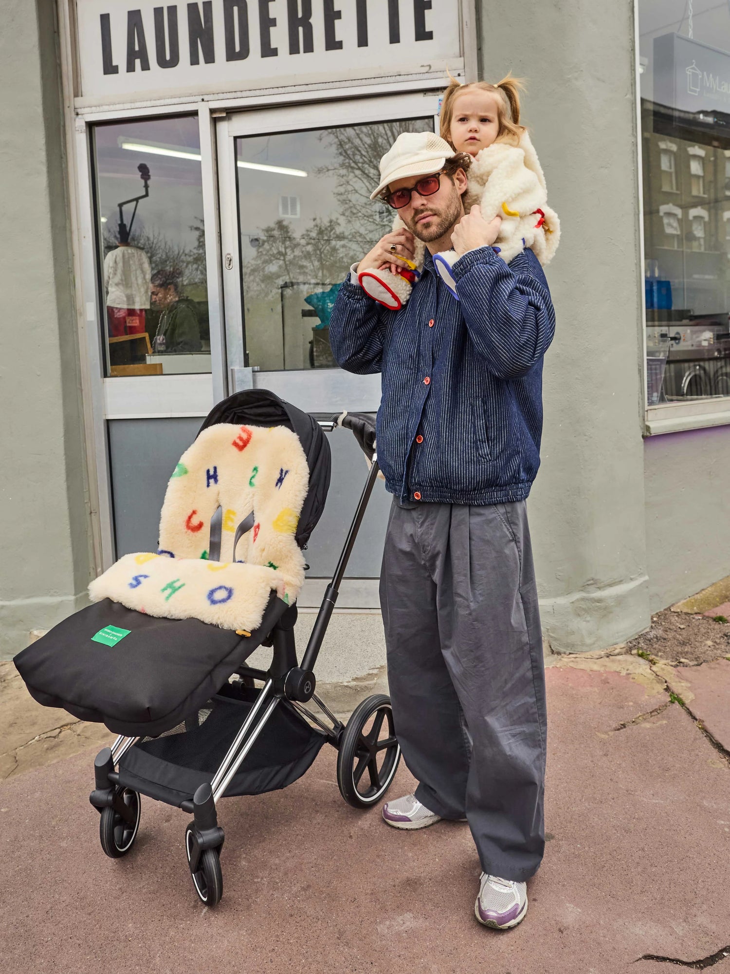 BOBO CHOSES X BINIBAMBA SHEEPSKIN PUFFMUFF