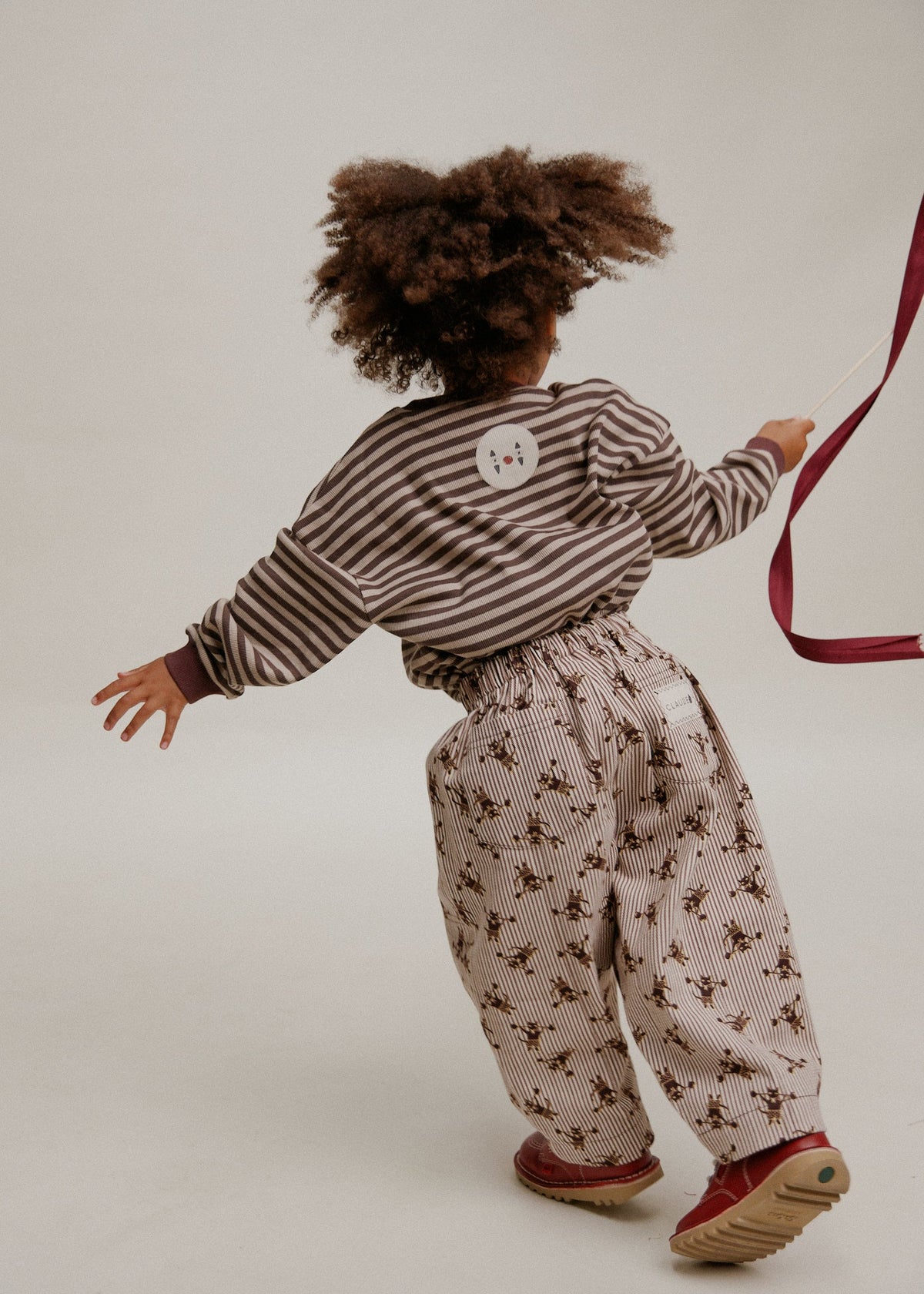 JAMIE ACORN STRIPE LONG SLEEVE TEE