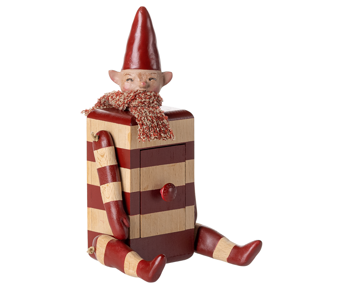ELF WITH DRAWER - RED