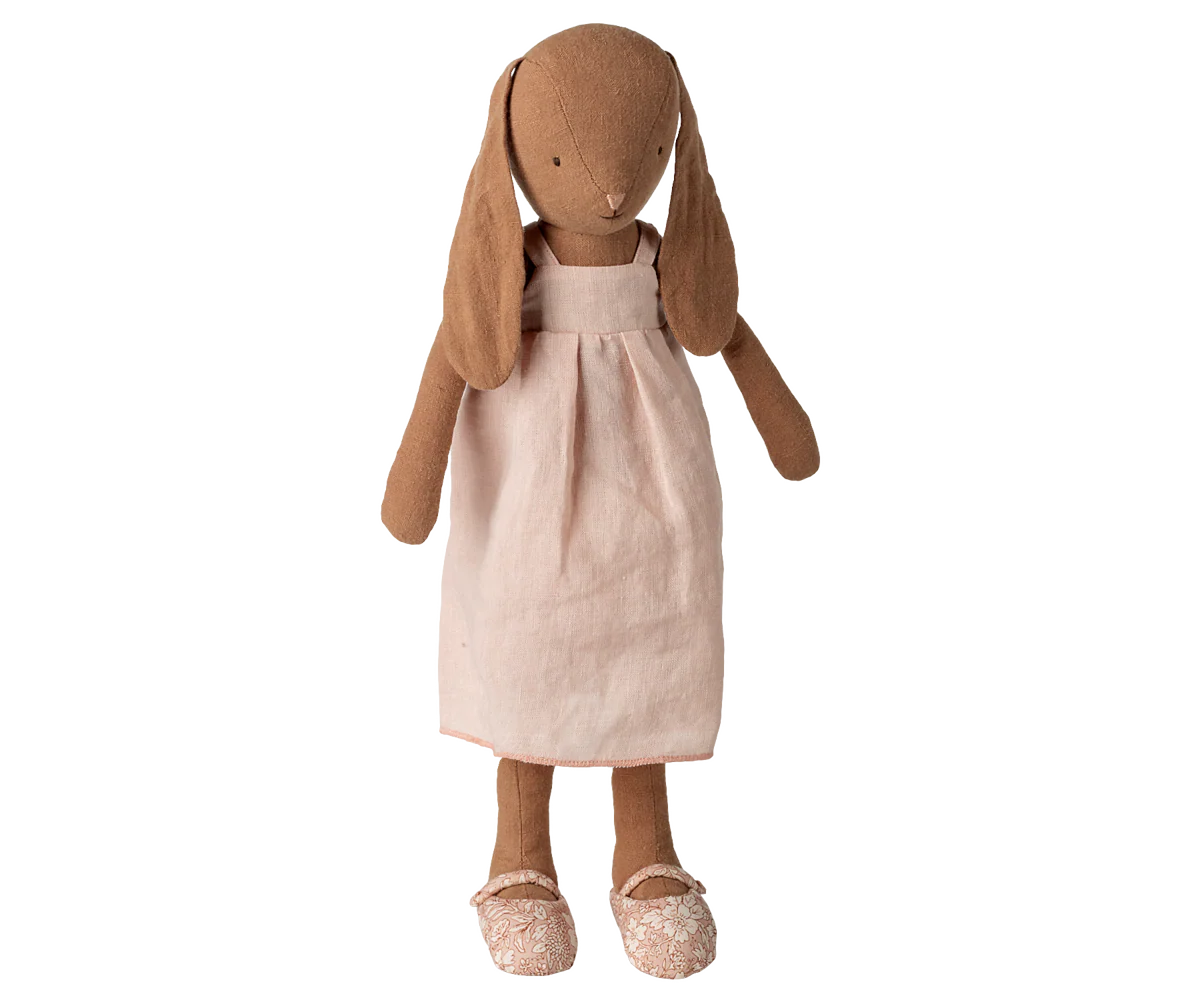 BUNNY, SIZE 3 - CHOCOLATE BROWN - DRESS AND SHOES