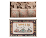 Triplets, Baby Mice in Matchbox - Checker
