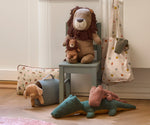 Safari friends, Crocodile, Medium - Vintage rose