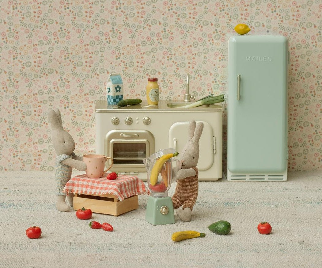 Fridge, Miniature - Mint – Maileg, view 5