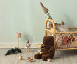 Teddy bear plush, Medium - Dark chocolate