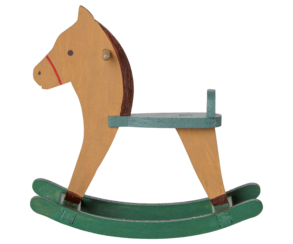 Rocking horse, Mouse - Light brown