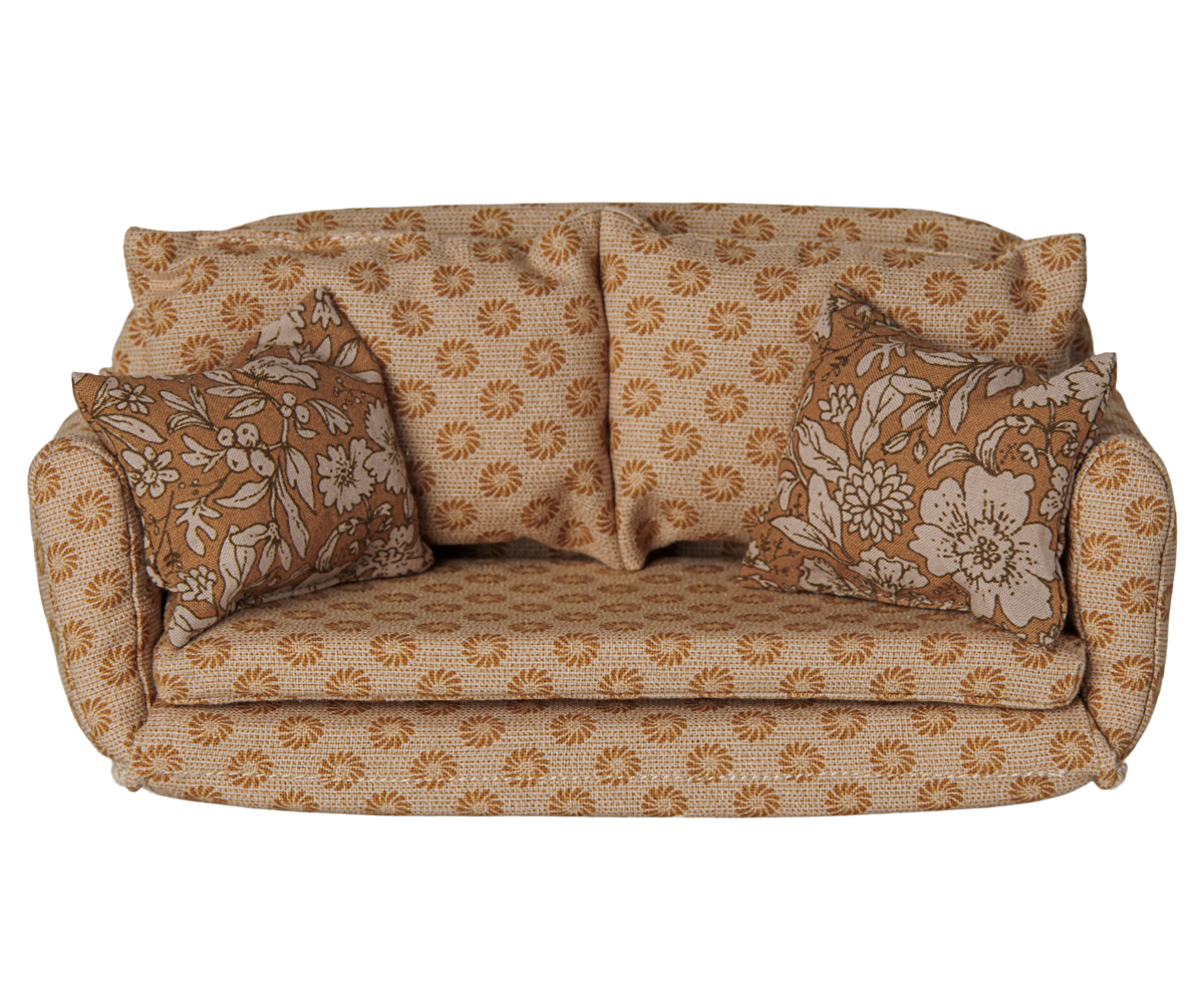 Sofa bed, Mouse, Large - Ocher