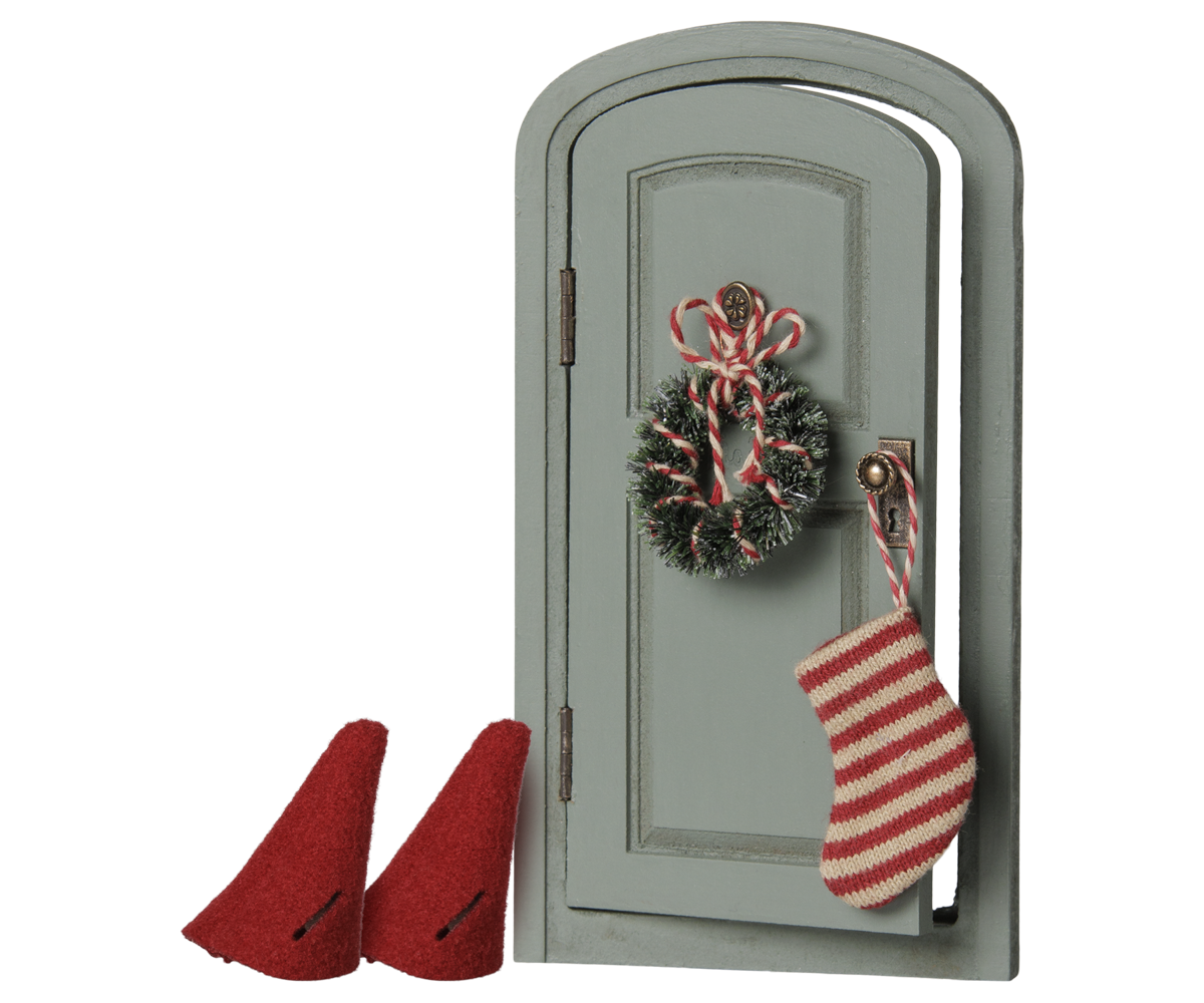 Christmas door set, Mouse