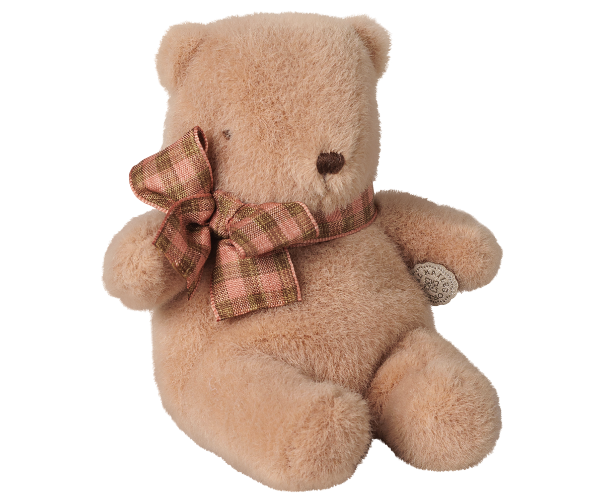 Teddy bear plush, Mini - Vintage rose