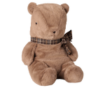 Teddy bear plush, Large - Dark mushroom