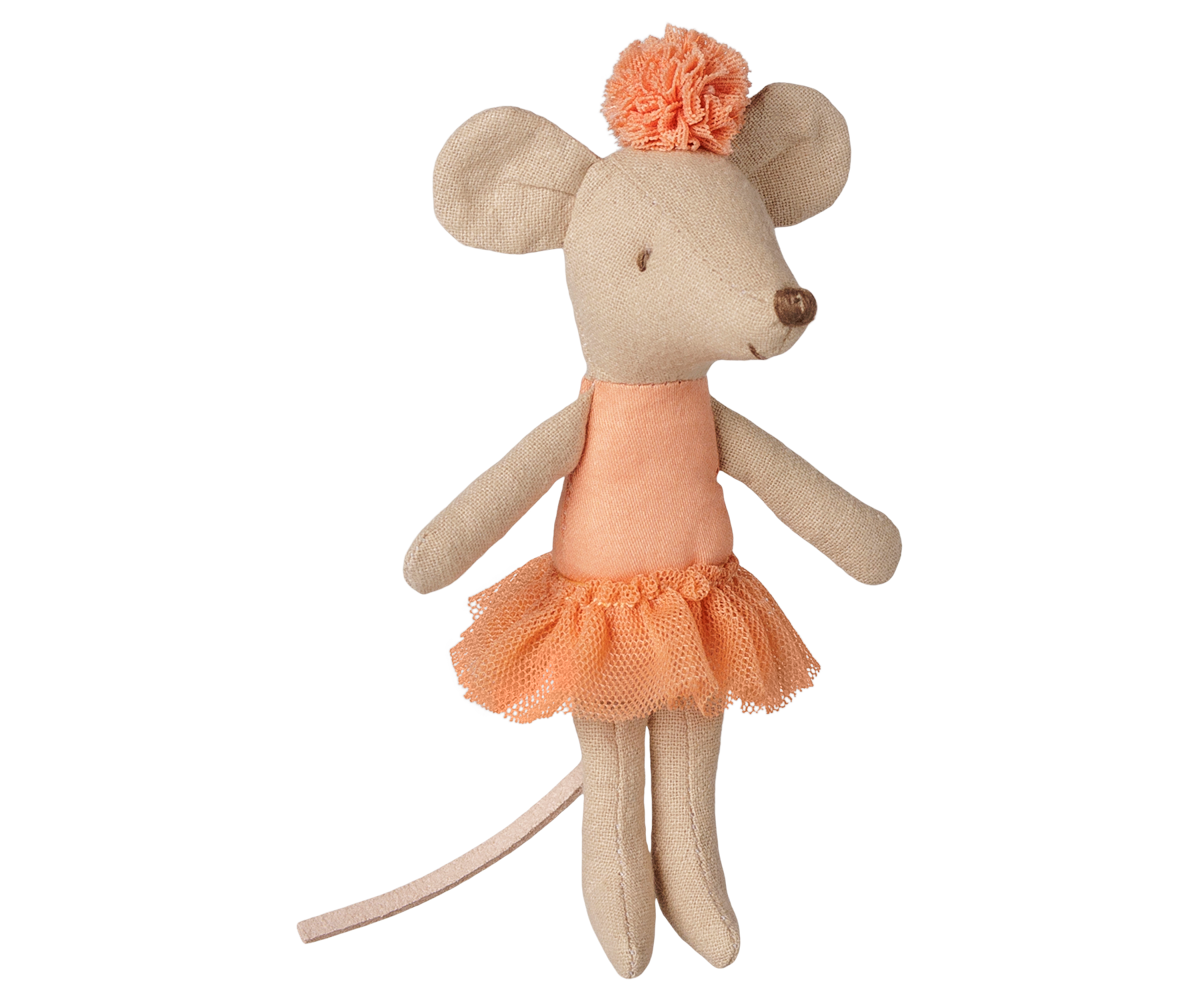 Ballerina mouse, Little sister - Apricot
