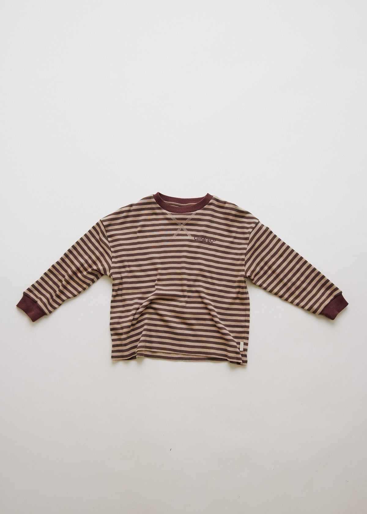 JAMIE ACORN STRIPE LONG SLEEVE TEE