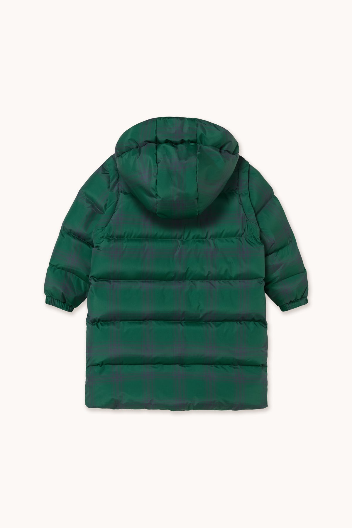 STRIUKĖ PALTAS GREEN CHESK PADDED