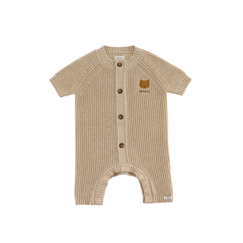 DANTJE JUMPSUIT | BEAR - MILK CHOCOLATE