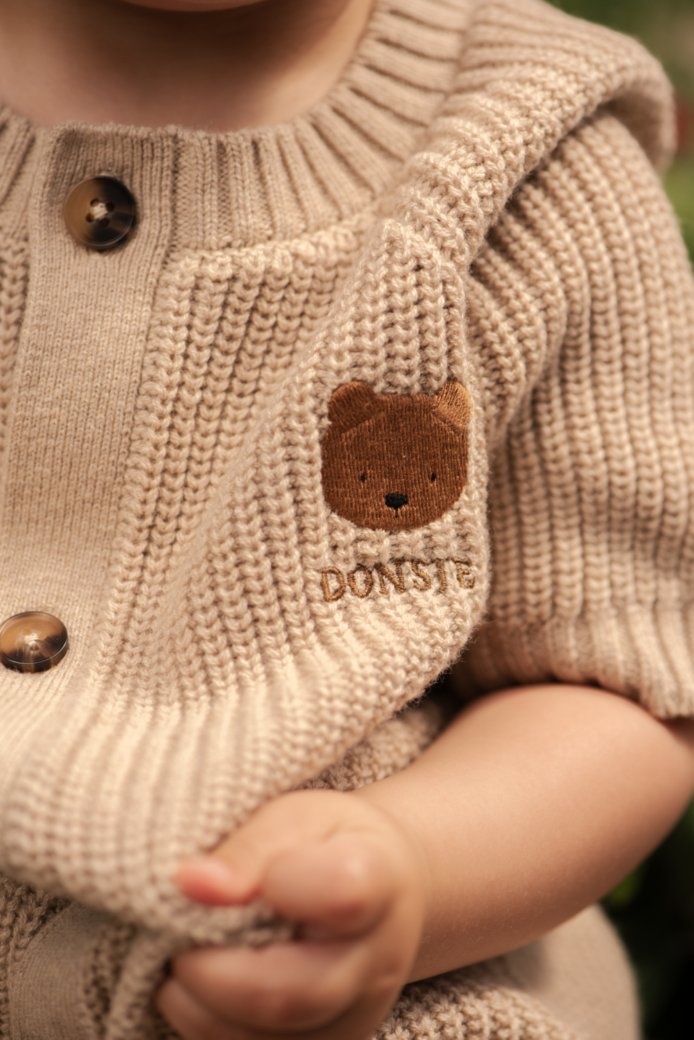 DANTJE JUMPSUIT | BEAR - MILK CHOCOLATE
