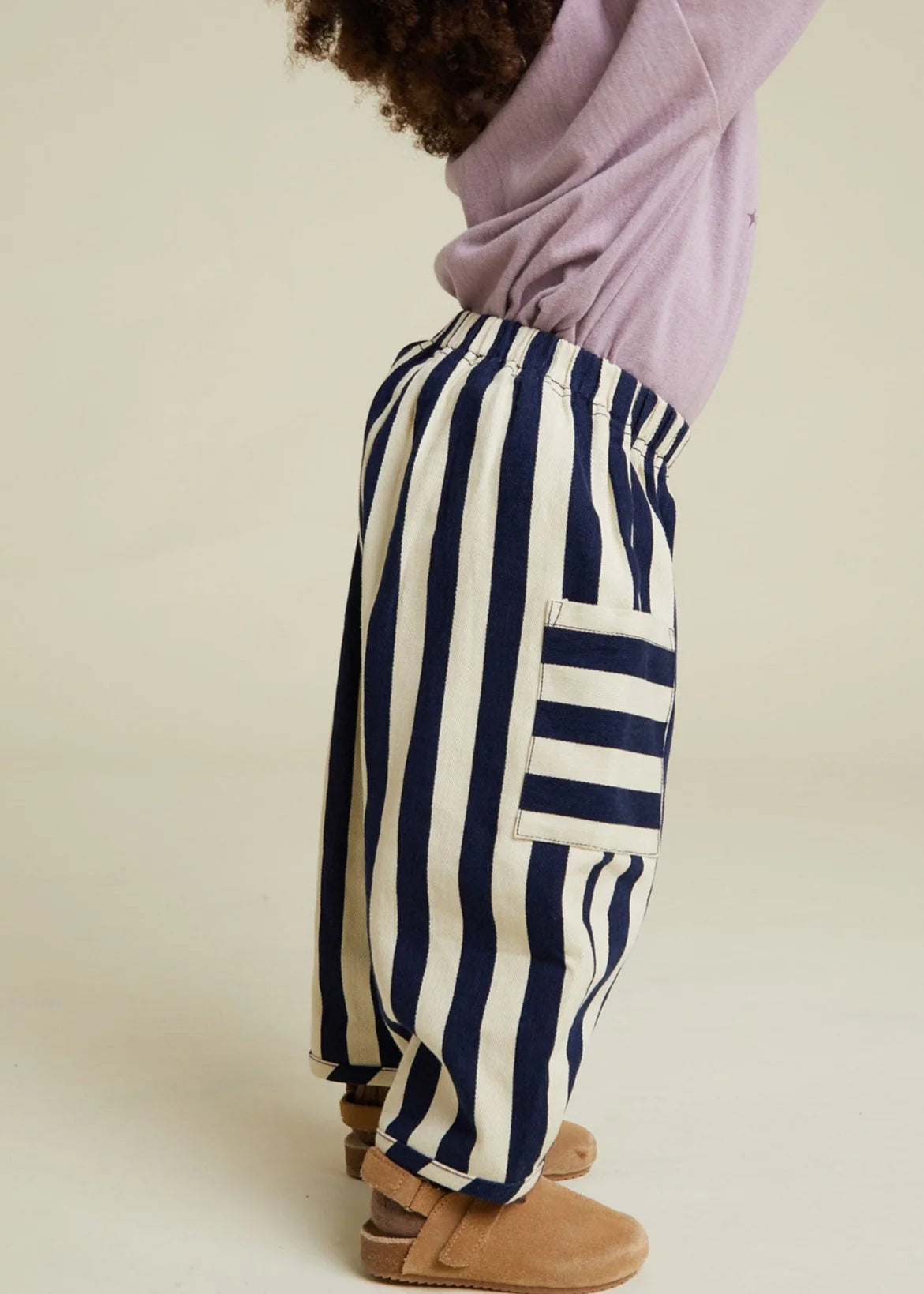 EMERSON MIDNIGHT STRIPE TROUSER