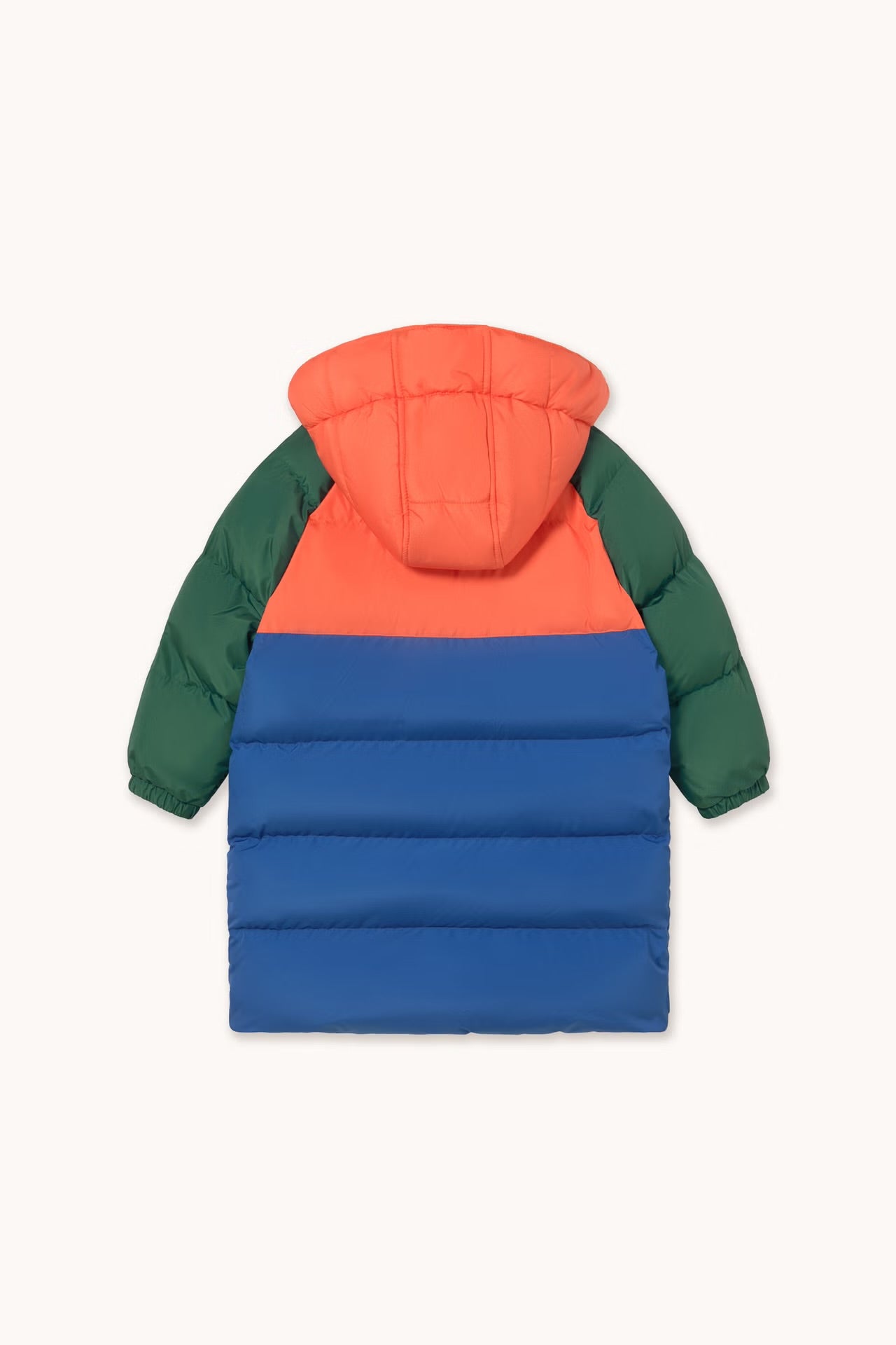 COLOR BLOCK PADDED JACKET