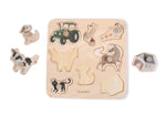Filibabba wooden puzzle Magic Farm