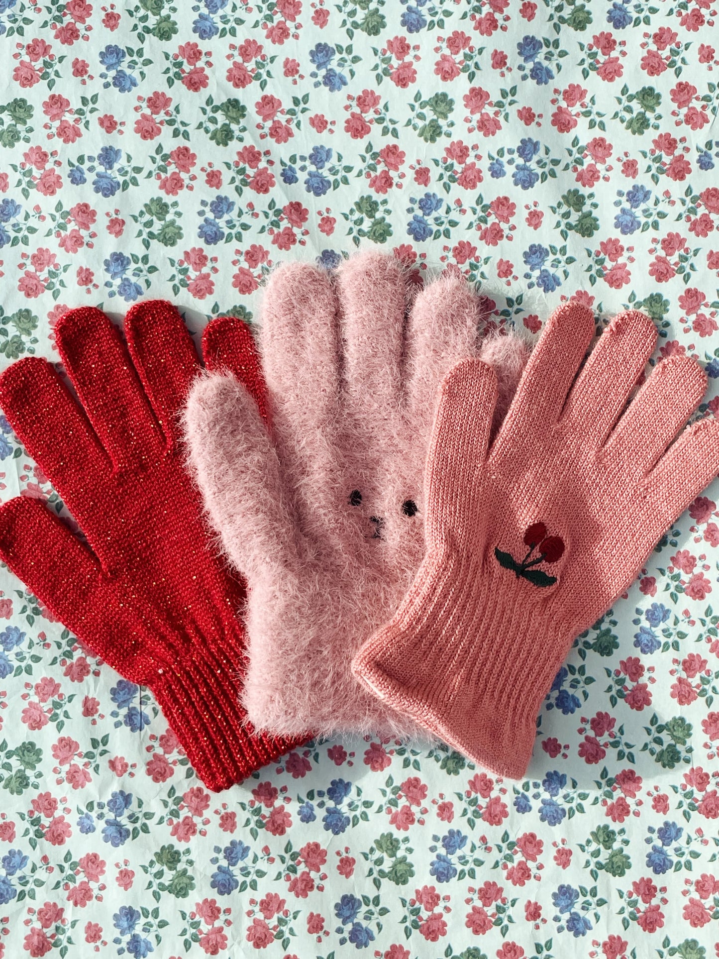 2 PACK FRILL GLOVES - MIX PACK