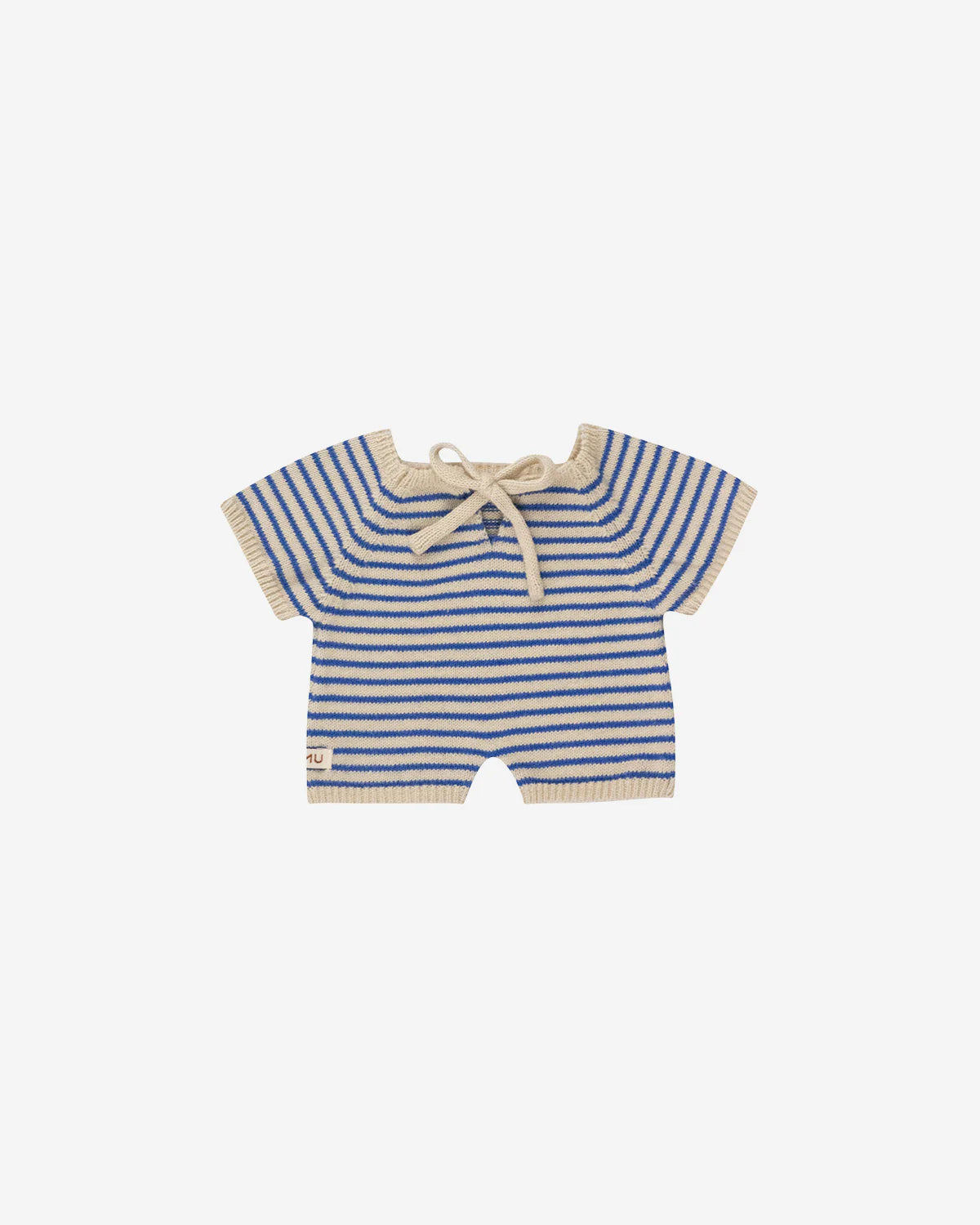 GOMMU FRENCH STRIPES SHORT ONE-PIECE