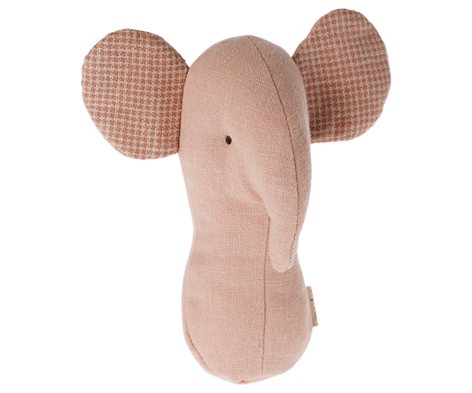 Lullaby friend rattle. Elephant - Rose