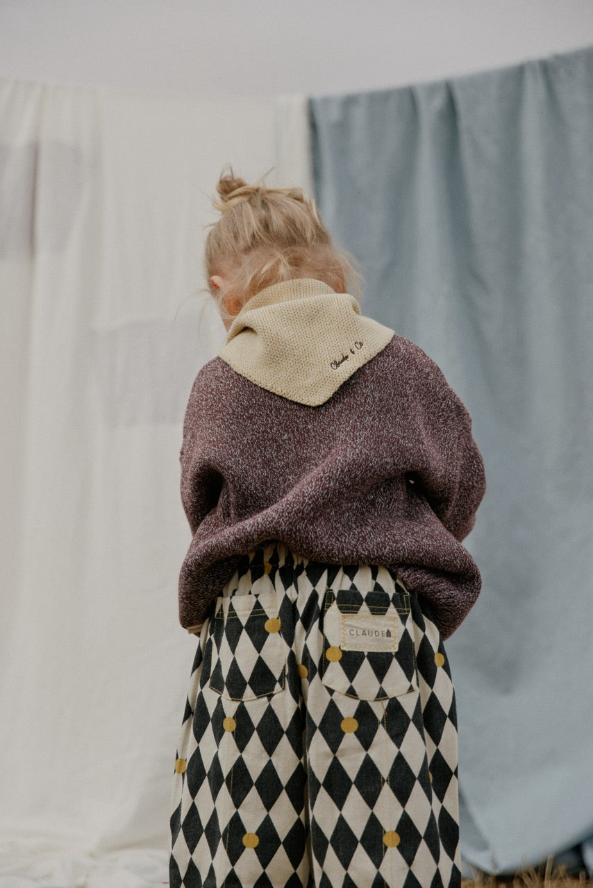 REX HARLEQUIN SPOT TROUSER