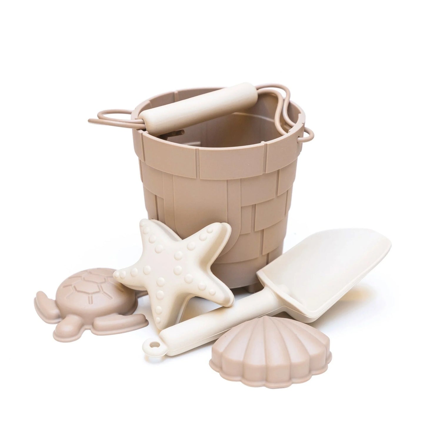 Beach Toys Silicone Set - Earth Tones