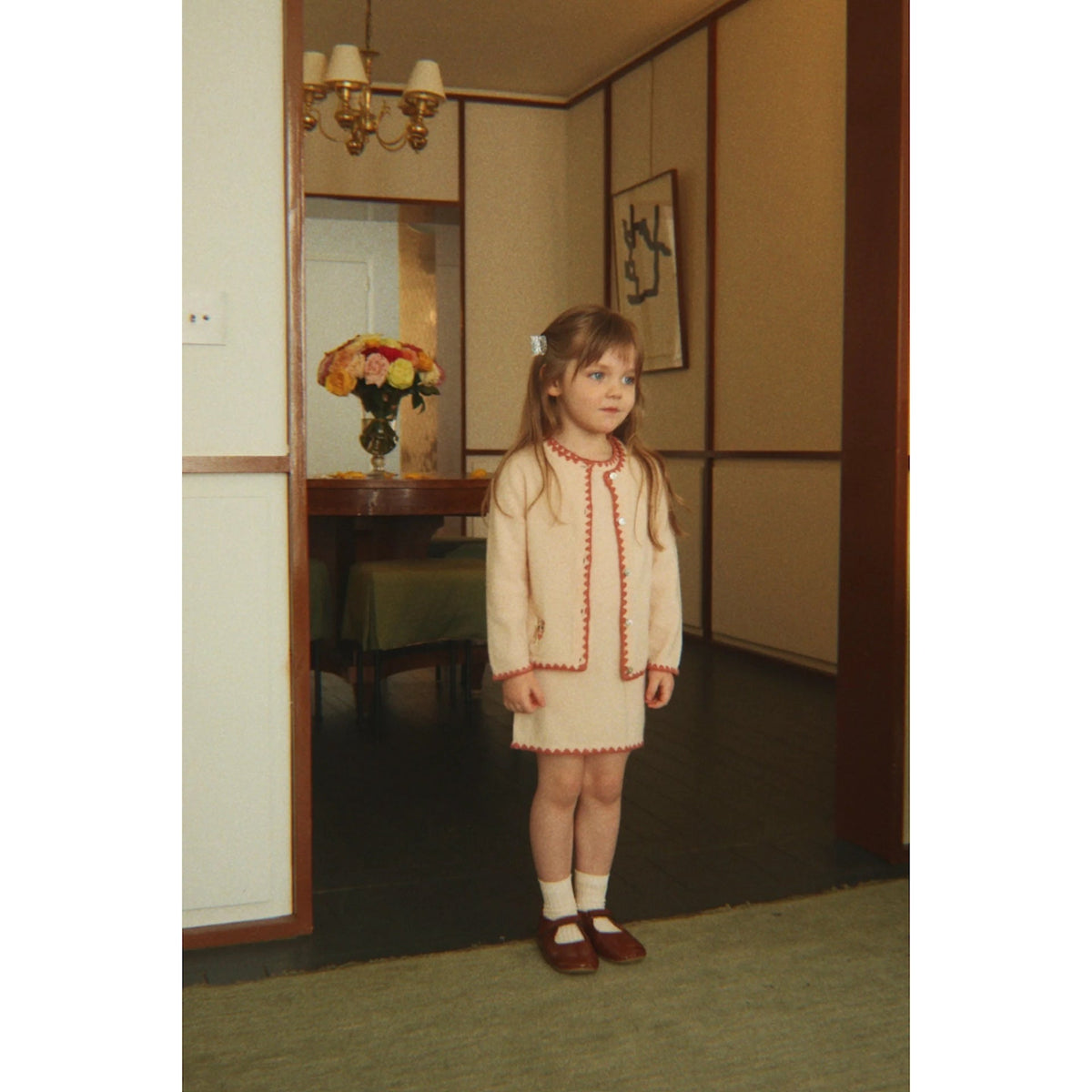 COLLETTE CARDIGAN Rosey