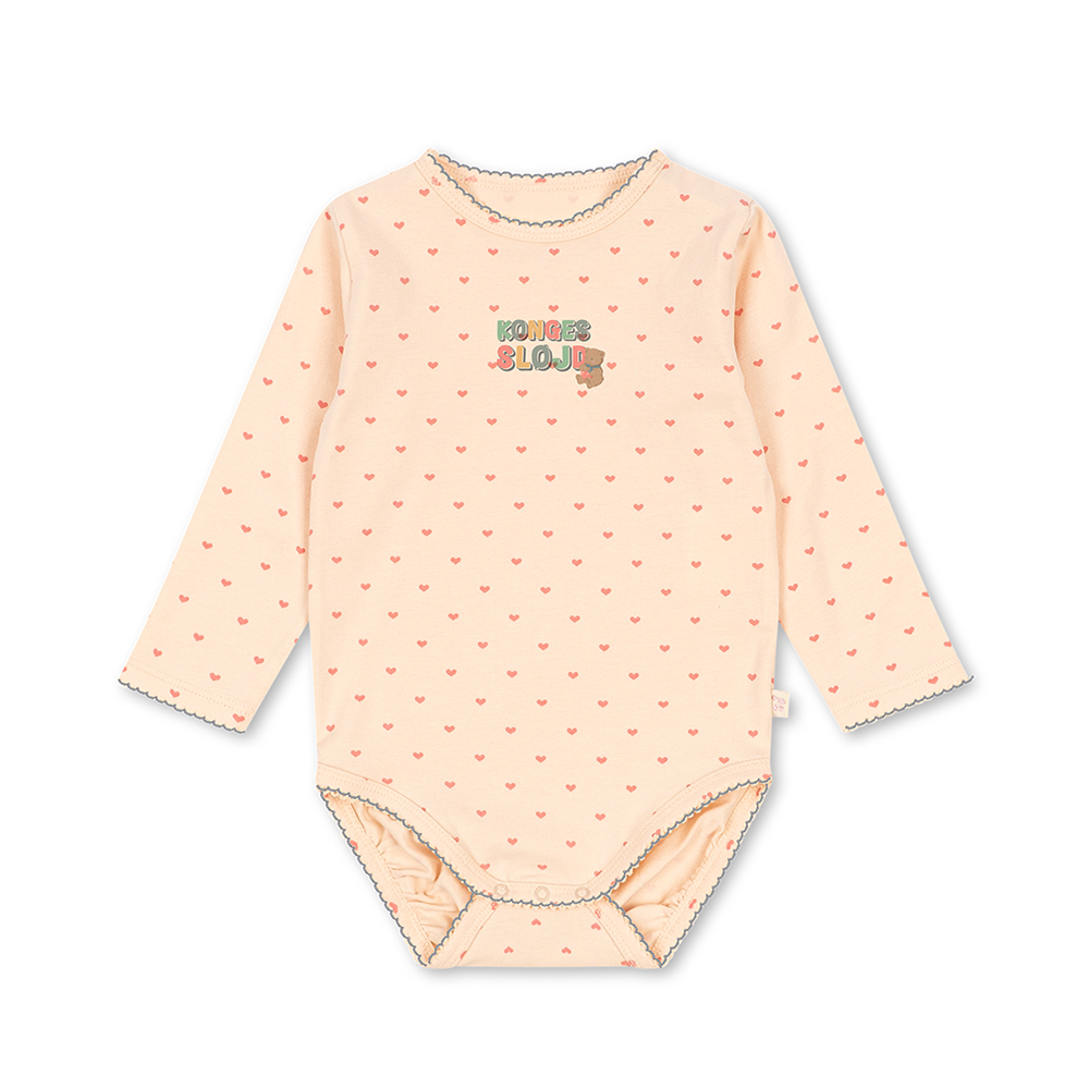 Basic LS Body GOTS Teddy Coeur