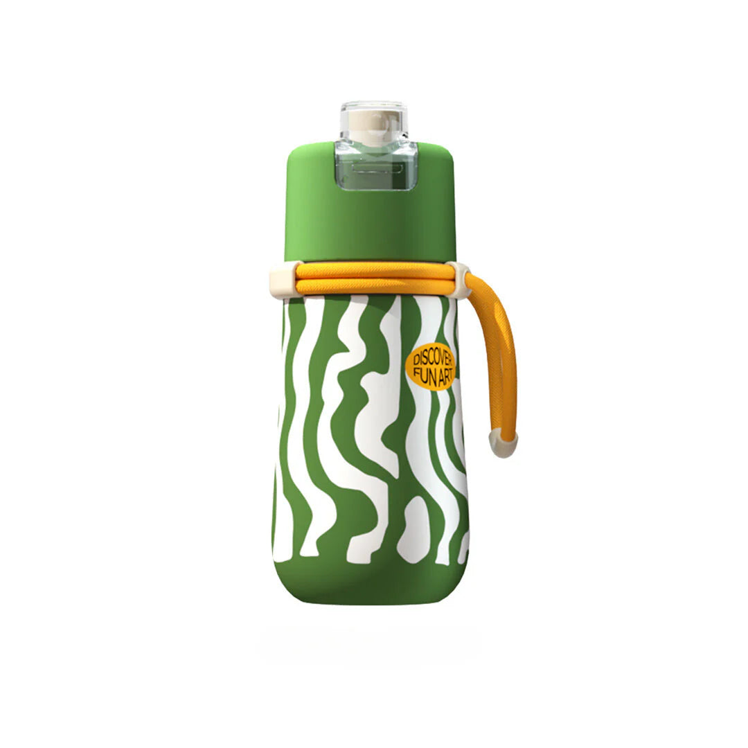 VĖSINANTI 2IN1 GERTUVĖ SU PURŠKIKLIU, 500ML - WATER GREEN
