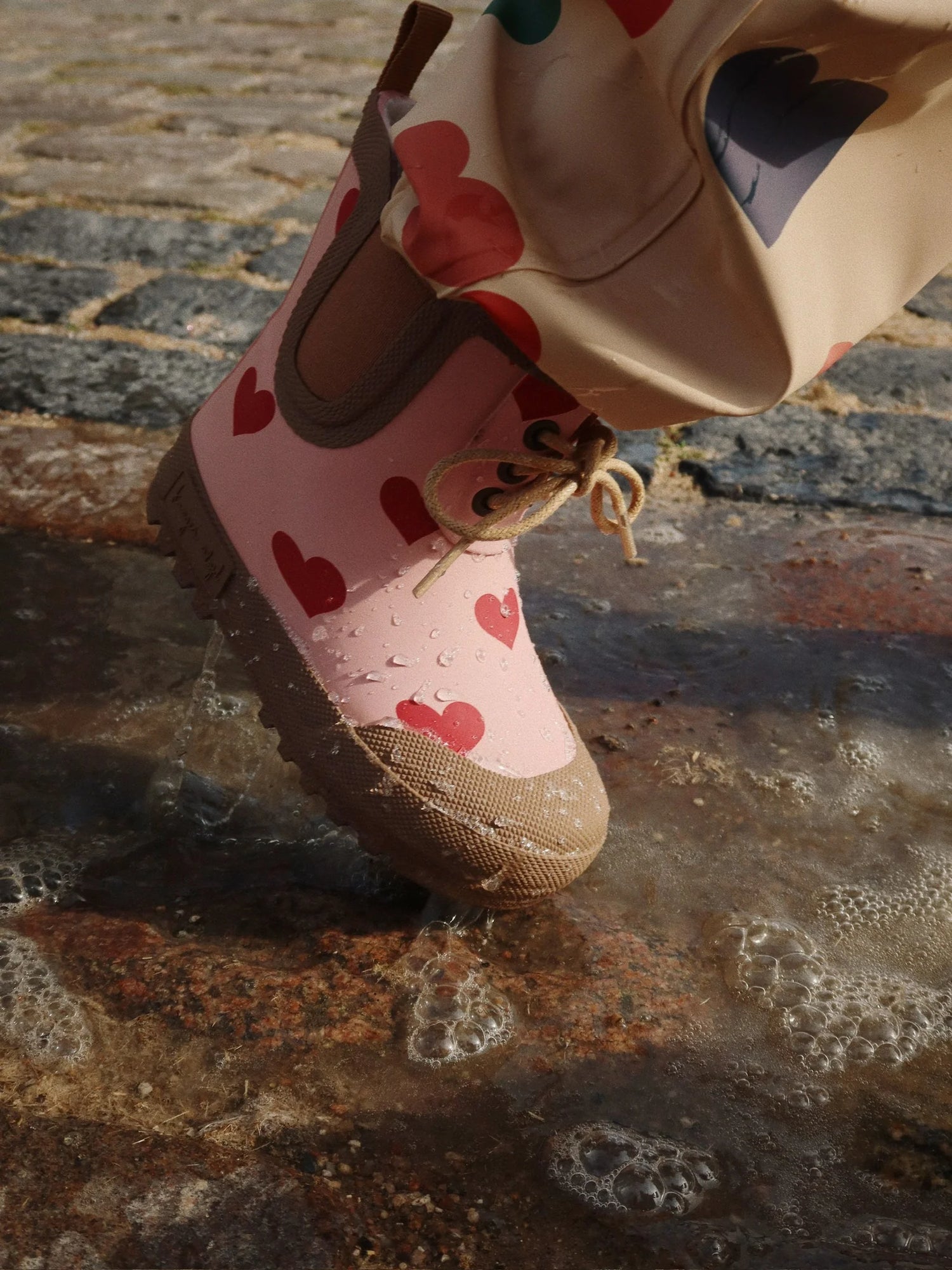 THERMO BOOTS PRINT - AMOUR PINK