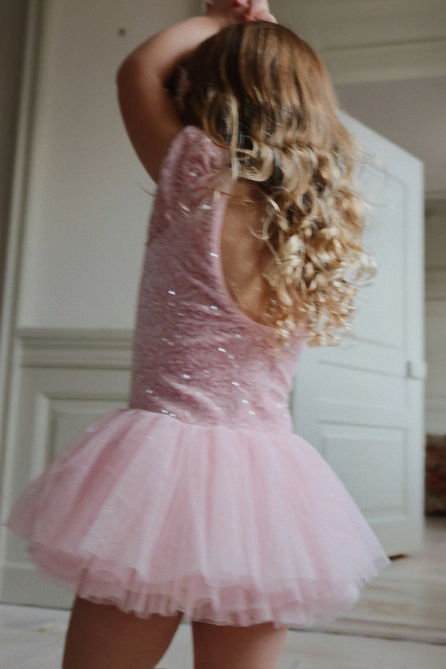 BALLERINA DRESS - ASH ROSE