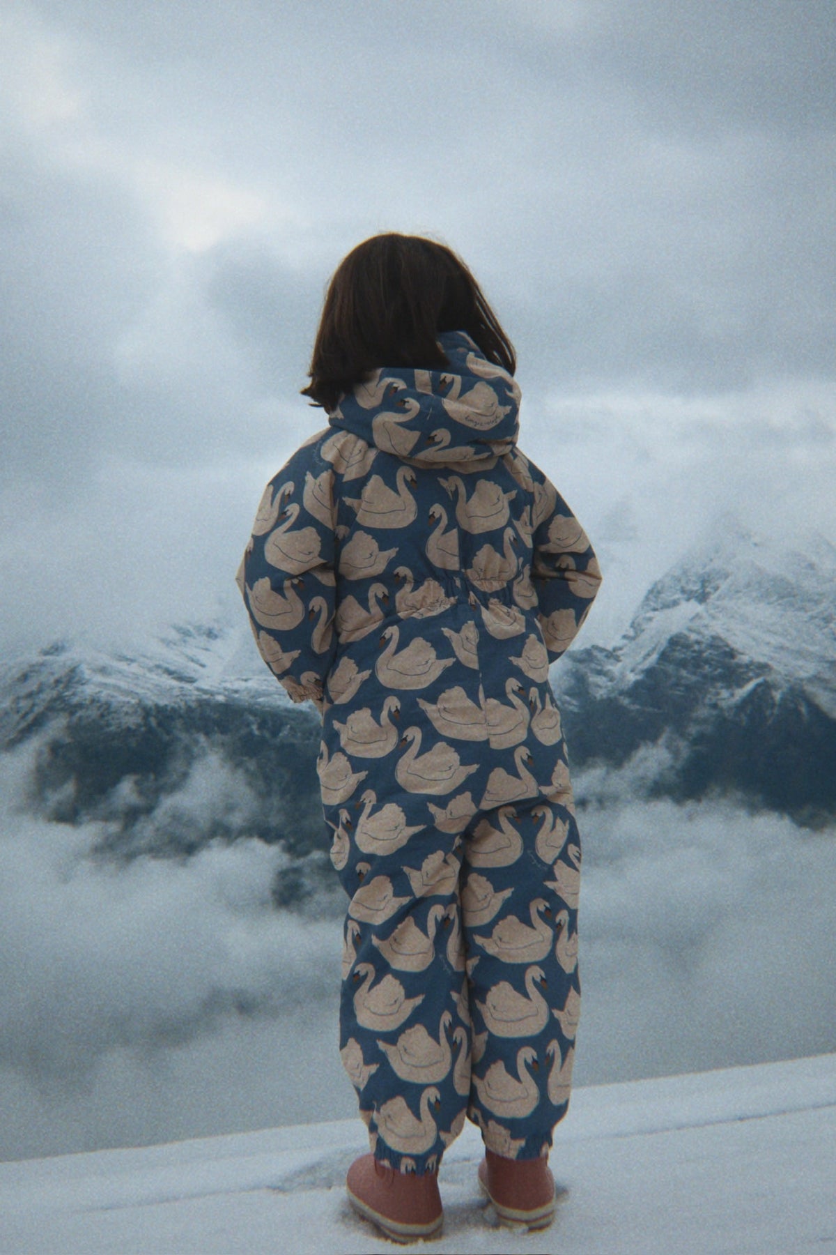 NOHR SNOWSUIT PRINT - SWAN