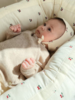 BABY HELMET GOTS - CHERRY
