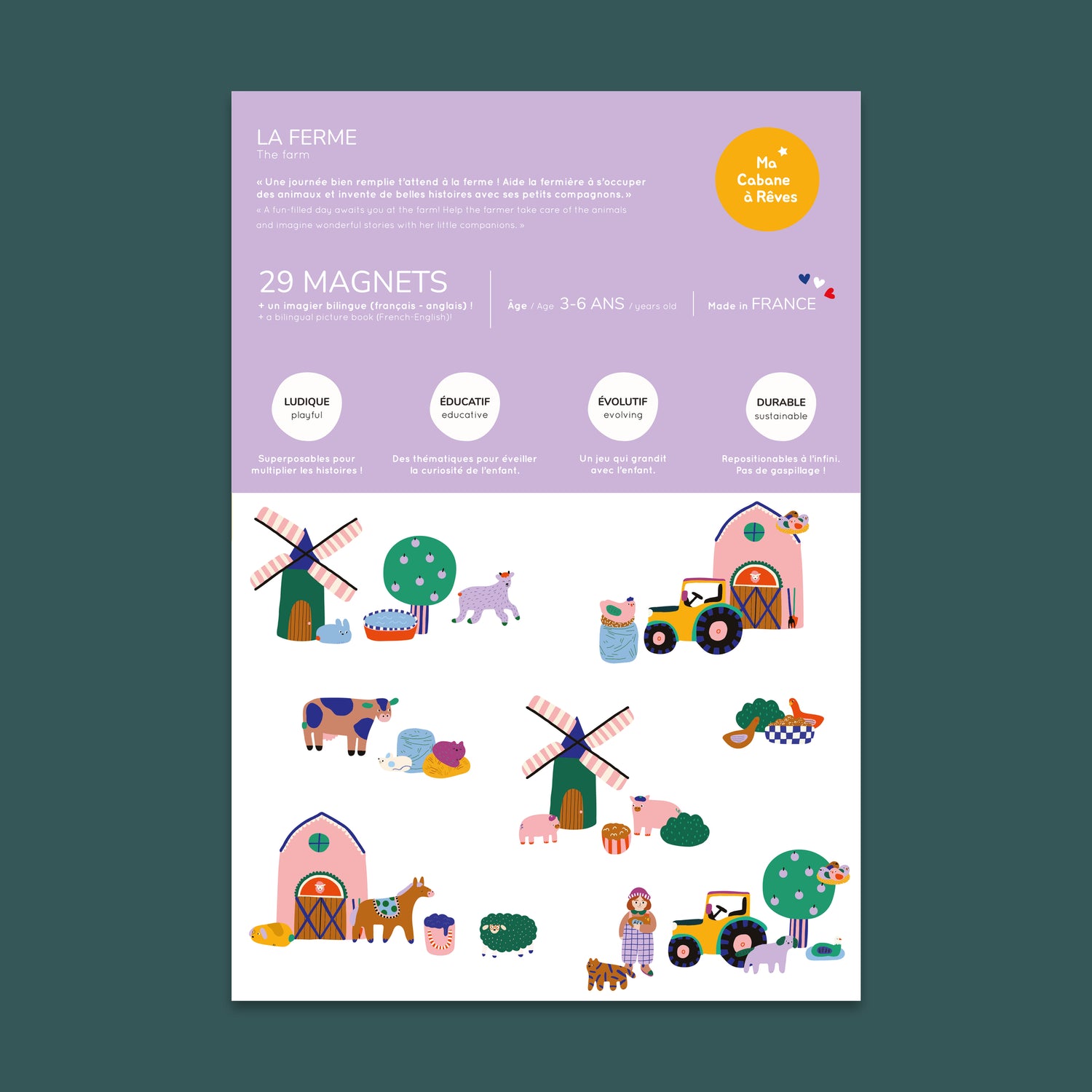 MAGNETIC GAME - FARM