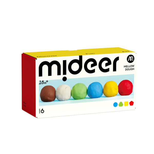MINKŠTA LIPDYMO MASĖ – 6 SPALVOS