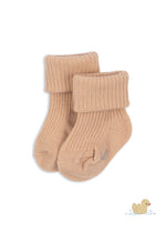 LANA LIGHT KNITTED SOCKS - CAMEO ROSE