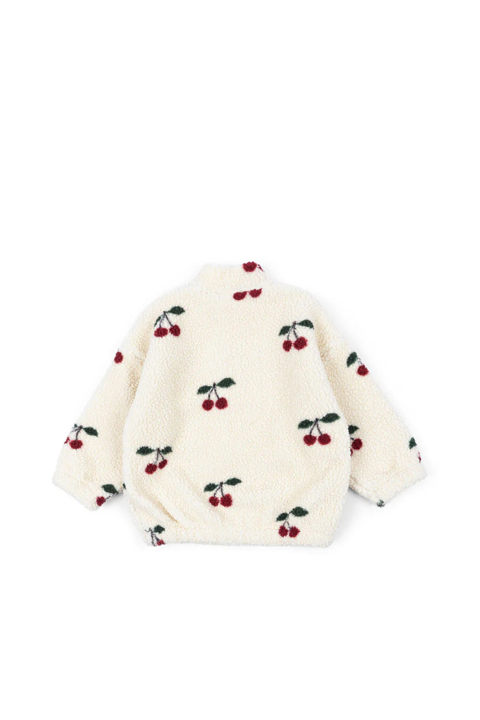 JODY TEDDY JACKET GRS - CHERRY