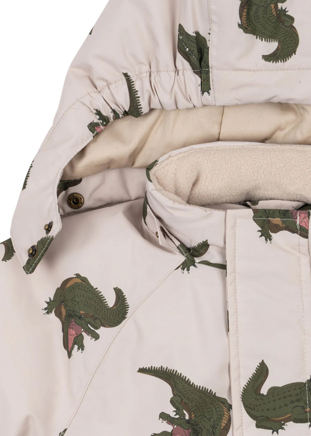 NOHR SNOWSUIT PRINT - CROCODILE