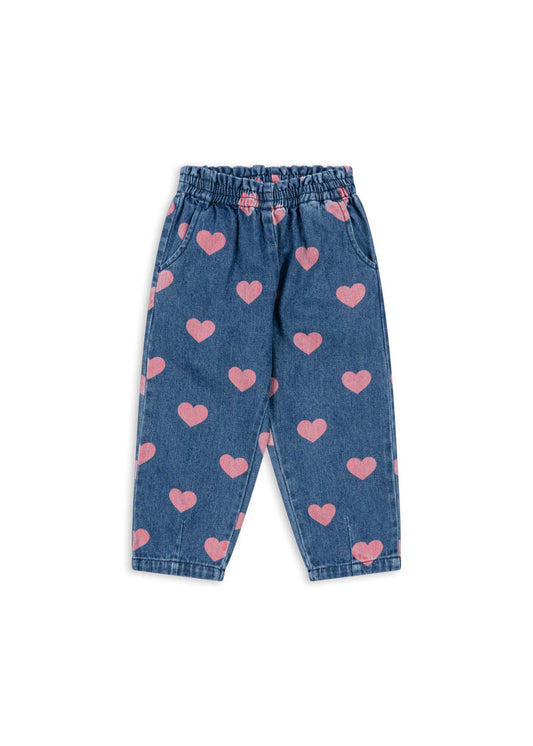 MAGOT FRILL PANTS GOTS - BON COEUR PINK