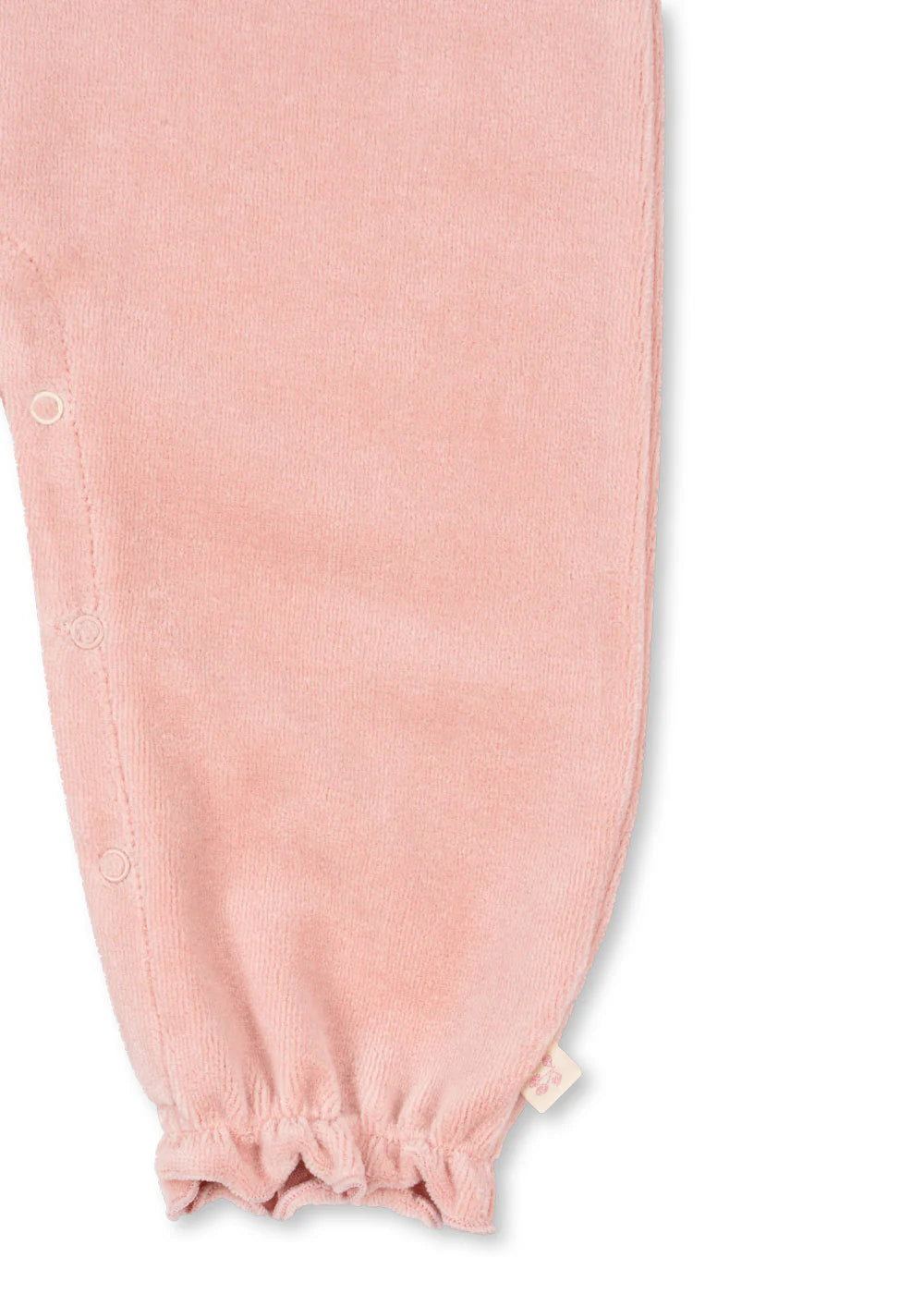 MIFFA FRILL ONESIE GOTS - MELLOW ROSE