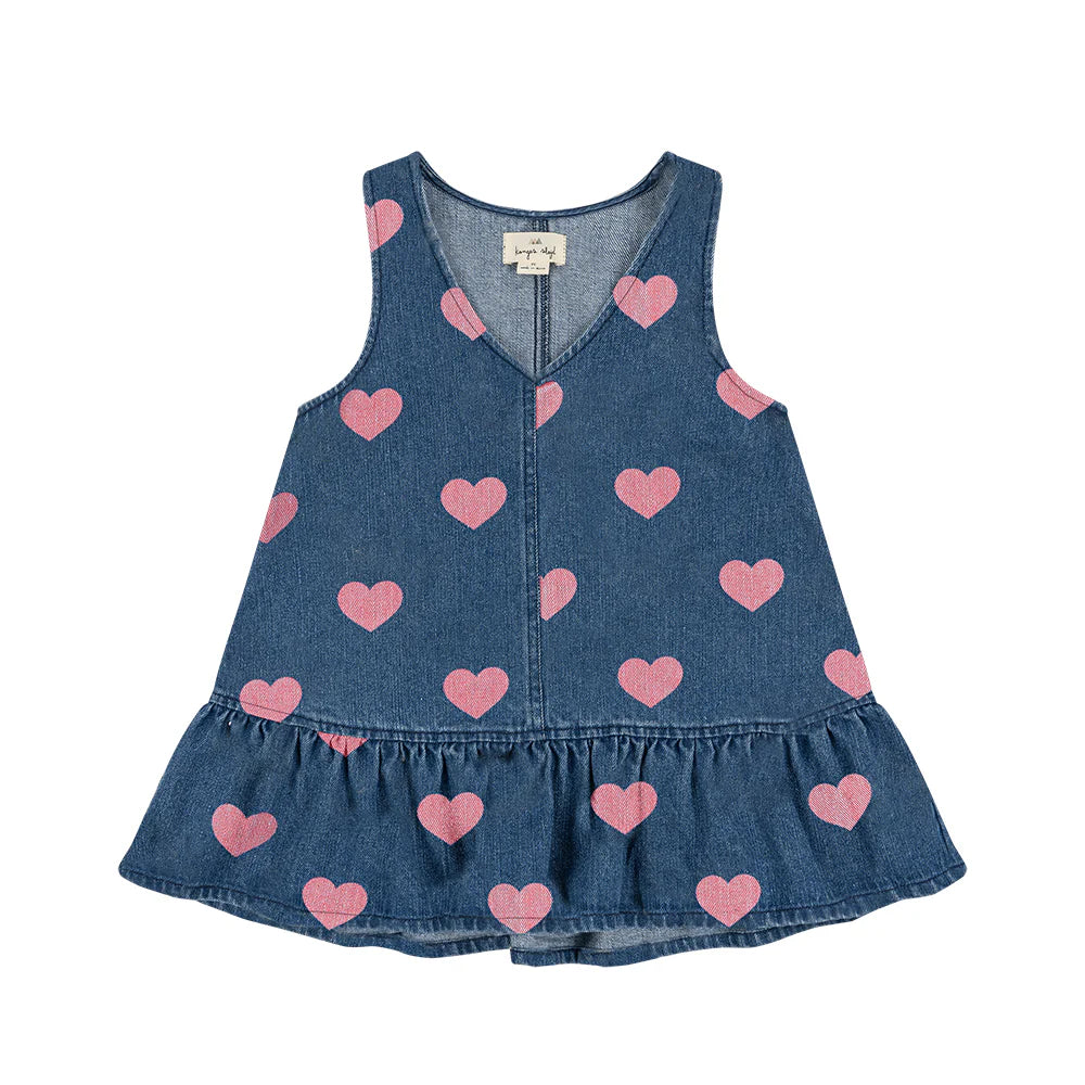 MAGOT DRESS GOTS - BON COEUR PINK