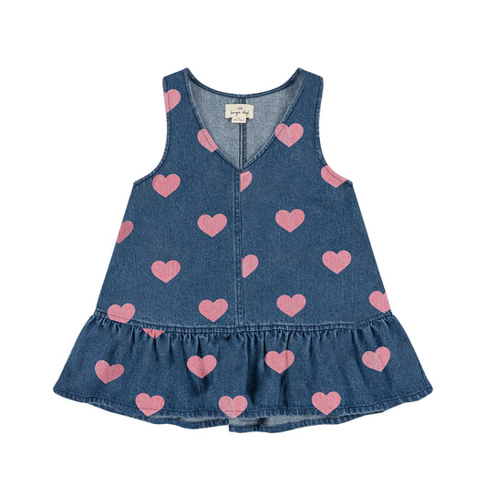 MAGOT DRESS GOTS - BON COEUR PINK