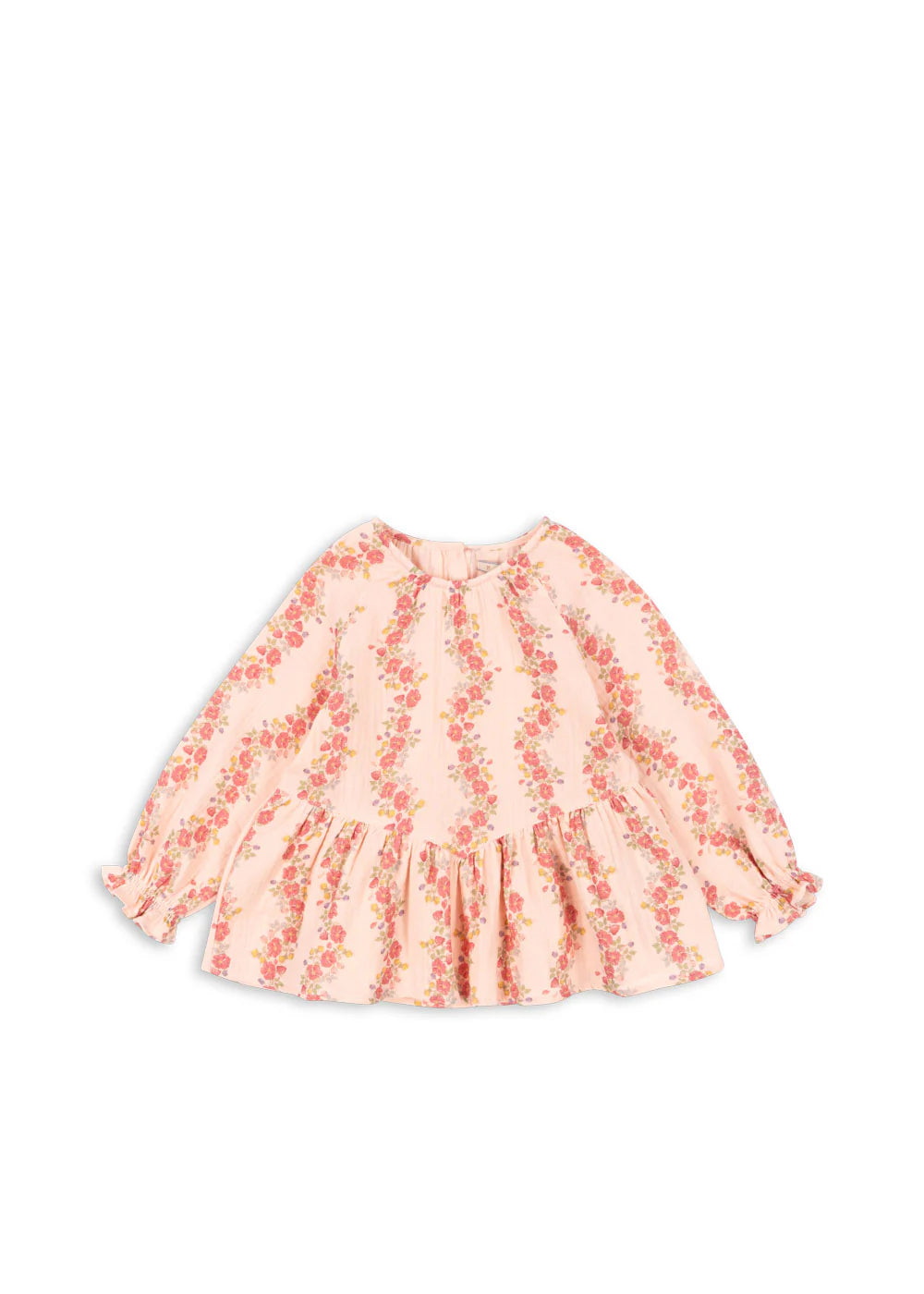 COCO BLOUSE GOTS - FLORIA PINK