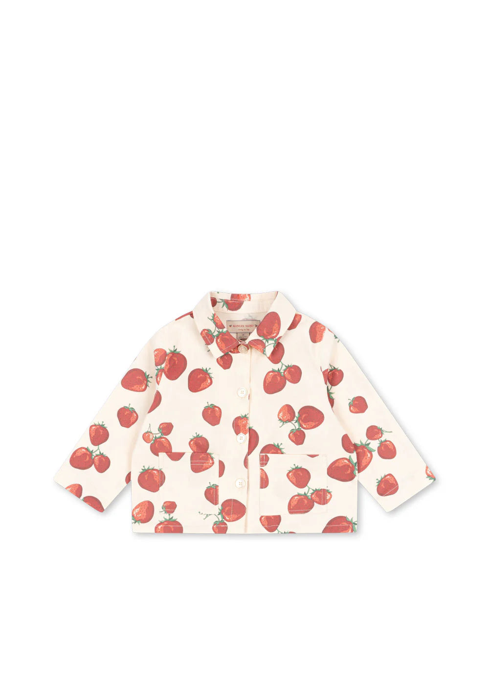 FEN SHIRT JACKET GOTS - FRAGOLA