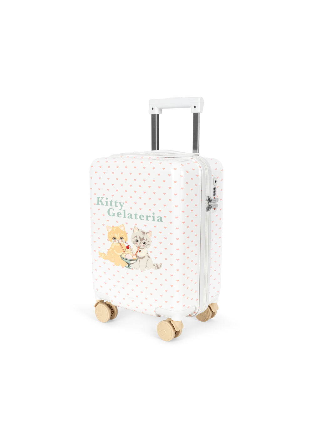 Travel Suitcase Kitty Gelateria