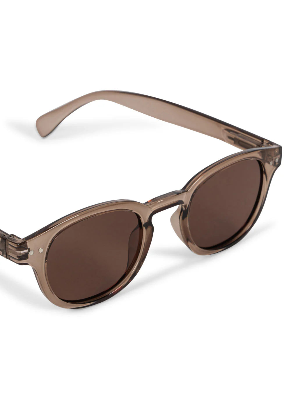 SUNGLASSES JUNIOR - TRANSPARENT BROWN